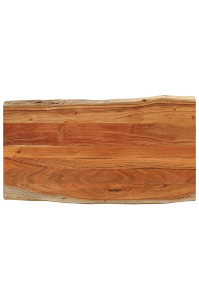 vidaxl Blat masă, 100x60x2,5 cm dreptunghiular lemn acacia margine vie