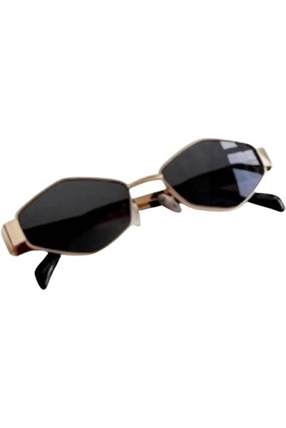 Generic Fashion Unisex Sunglasses Gold Metal Frame Bohemian Multi Ribs Perfec...