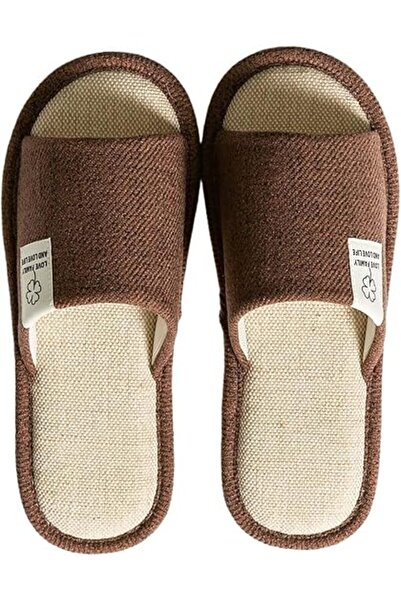 Arabest Breathable Linen Slippers for Women and Men, Anti-Slip Indoor Floor S...