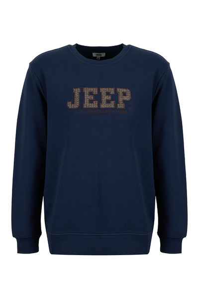 JEEP Sweatshirt, S, Koyu Lacivert
