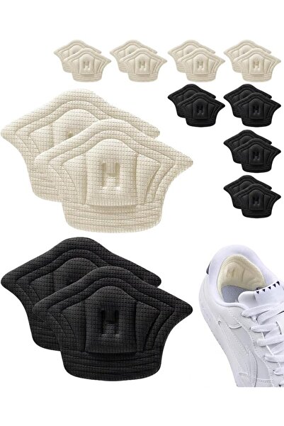Yelajoy 8 Pairs Heel Grips,Self Adhesive Cushion Pads Anti Slip
