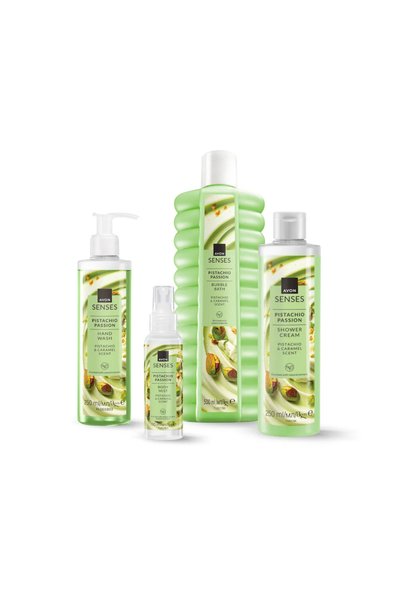 AVON Set Cremă de duș Pistachio Passion + Spumant de baie Pistachio Passion +...