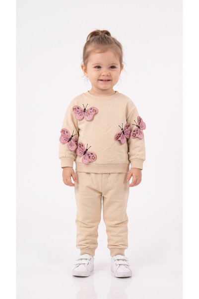 Mışıl Kids Butterfly Baby Girl Set