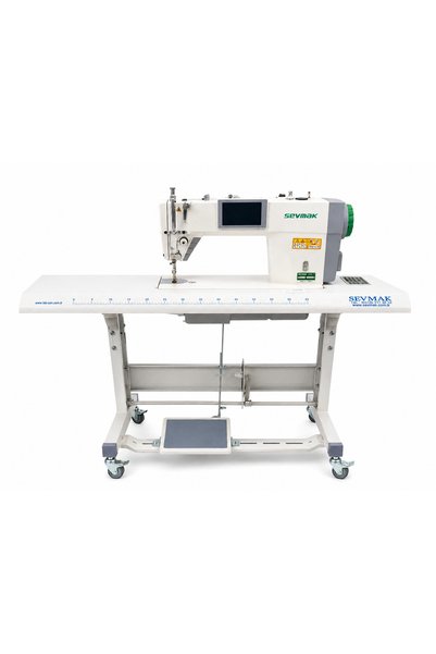 SEVMAK SK-2025DAS Full Dijital Akıllı Sistemli, Dokunmatik Panelli, Direct Drive Otomatik Düz Dikiş Makinası