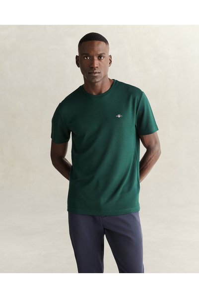 Gant Erkek Yeşil Regular Fit T-Shirt