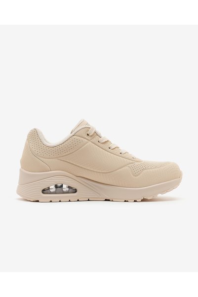 SKECHERS UNO - SHINY SCALE Kadın Beyaz Sneakers 177861TK OFWT