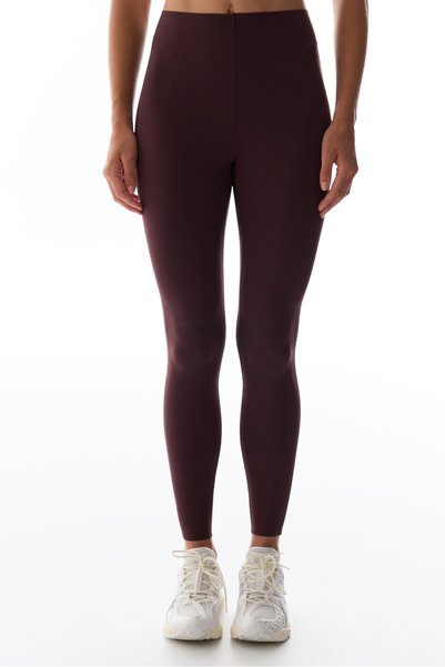 Penti Koyu Bordo Contrast Back Lock Dikiş Detaylı Tayt