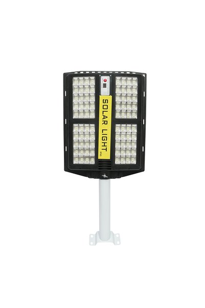 UTB Lampă solară LED pentru iluminat stradal 200W 6500K cu panou solar de 15W...