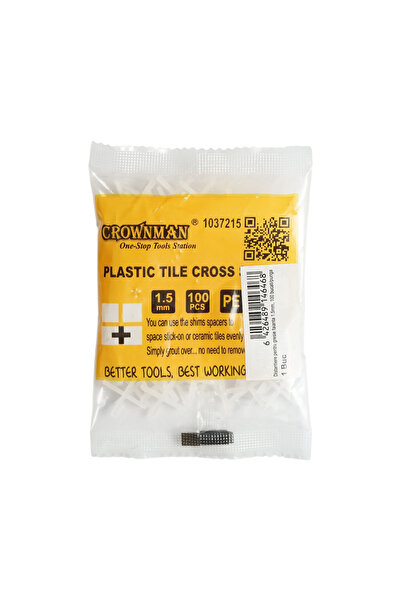 UTB Distantiere gresie si faianta 1.5mm 100 buc/set Crownman