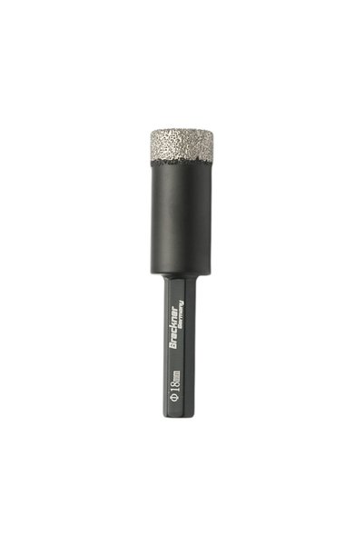 UTB Διαμαντοφόρο τρυπάνι πυρηνοληψίας 18x80mm, με εξαγωνικό στέλεχος 1/4 για ...