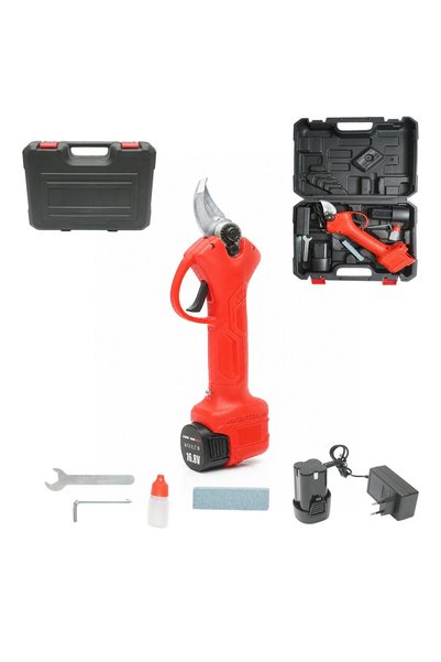 UTB Electric garden shears with 2 batteries 16.8V, 1.5 Ah Li-ion, cutting dia...