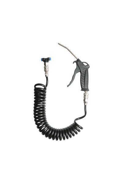 UTB Pistol suflat aer comprimat cu duza 120mm, furtun spiralat PU 5m si mufa ...