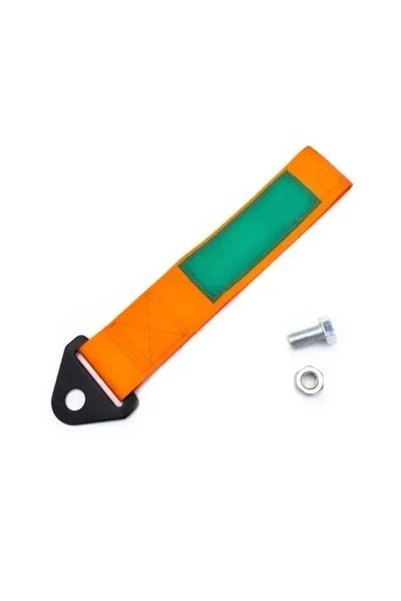 OEM Ιμάντας Tow Hook προφυλακτήρα για ρυμούλκηση αυτοκινήτου 24 εκ. σε πορτοκ...