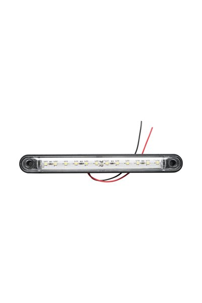 UTB Бяла LED странична габаритна лампа 12-24V FR0179 Breckner Германия