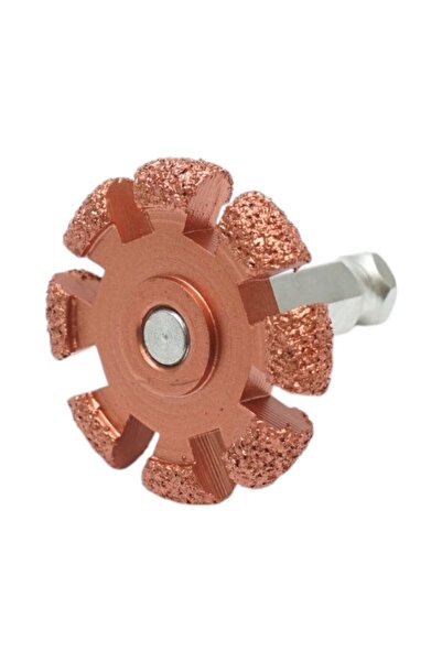 UTB Τροχός λείανσης ελαστικών 50x10mm, κοκκομετρία K36, εξαγωνικό στέλεχος 3/...