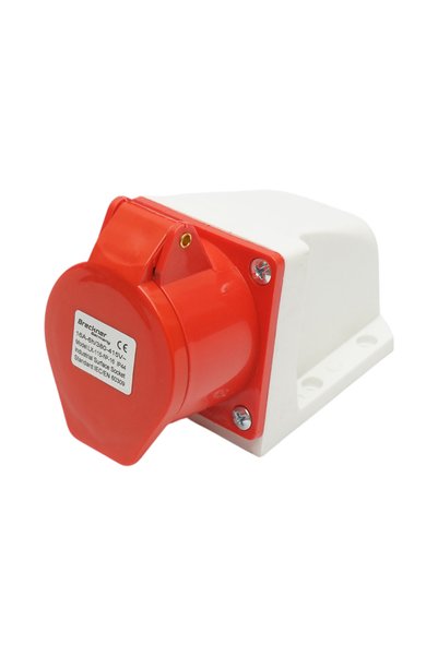 UTB Priza industriala aparenta trifazica 16A, 380V, IP44, 6H Breckner Germany