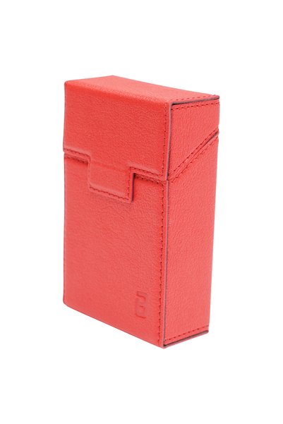 UTB Husa rosie din piele pentru pachet de tigari P22 Breckner