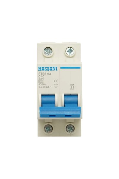 UTB Siguranta automata intrerupator MCB 2P 40A 400V AC FTB6-63