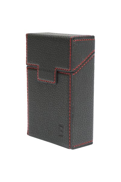 UTB Husa neagra din piele pentru pachet de tigari P22 Breckner