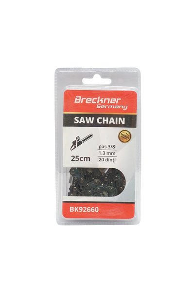 UTB Lant drujba pas 3/8, 20 de dinti, 1.3mm, lungime 25cm Breckner Germany