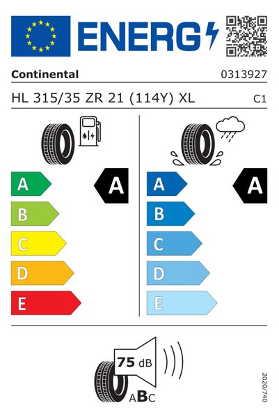 Continental Anvelope Vara CSC 7 SIL RFID HL 315/35R21 114Y