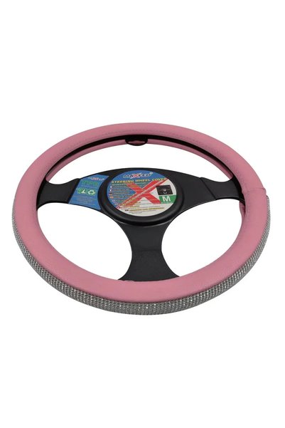 OEM Κάλυμμα τιμονιού ροζ με ροζ ραφή 32727