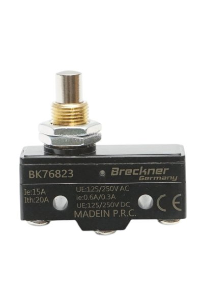 UTB Краен изключвател с бутон 125-250V AC/DC 15A Breckner Германия