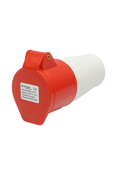 UTB Κινητή τριφασική βιομηχανική πρίζα 16Α, 415V, IP44, 6H Breckner Γερμανία