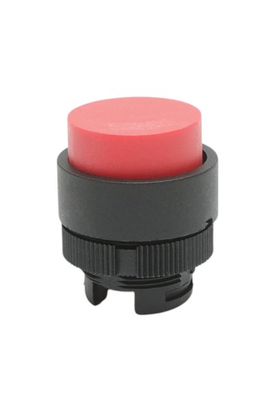 UTB Κουμπί με κυρτή κεφαλή, κόκκινο, Ø 22mm, LAY5, Breckner Γερμανία