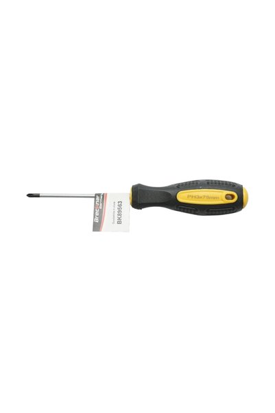 UTB Cross-head screwdriver PH3x75mm Cr-V with magnetic tip professional Breck...