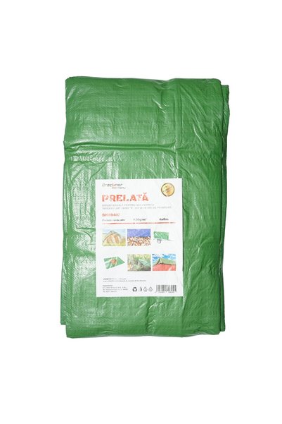 UTB Tarpaulin with eyelets 100g/m2 green 4x6m Breckner Germany