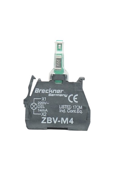 UTB Element bloc contact auxiliar LED 220V/14mA Breckner Germania