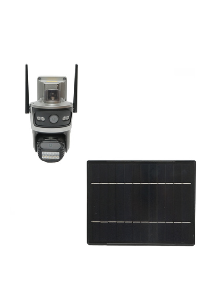 UTB Camera supraveghere lentila duala 4 MP, 4G cu panou solar 7.6W, baterie 1...