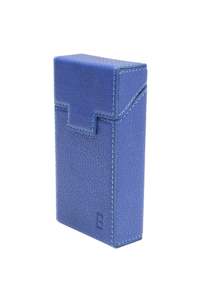 UTB Husa albastra din piele pentru pachet de tigari P25 Breckner
