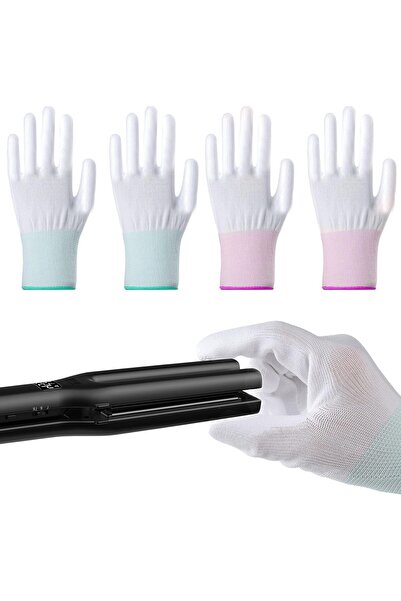 Arabest Yelajoy 24 Pairs Nylon Quilting Gloves for Free Motion Sewing,Lightwe...