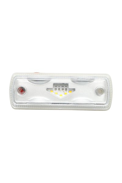 UTB LED странична сигнална лампа 12V-24V, бяла Breckner Германия