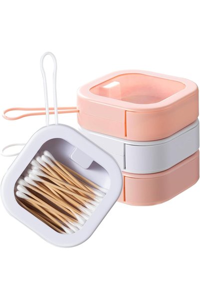 Arabest Rayyan 4-Piece Portable Hair Tie and Jewelry Organizer,Stackable Trav...