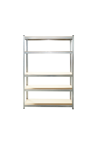 UTB Μεταλλική ραφιέρα με 5 ράφια από MDF, 180x120x45 εκ., 175 κιλά/ράφι, συνα...