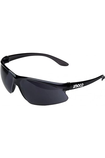 Ingco HSG06 Polycarbonate Safety Goggle, Dark