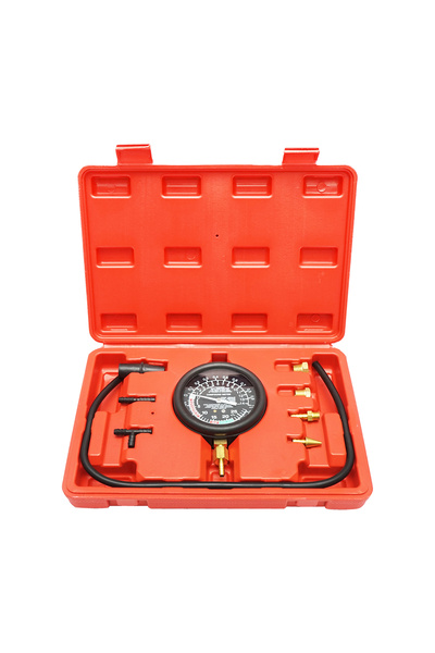 UTB Trusa tester presiune combustibil si vacuum (vid), manometru analog Breck...