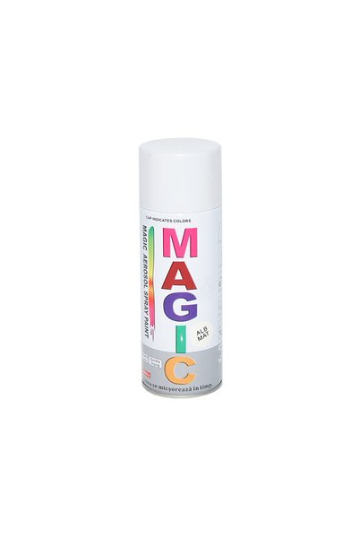 UTB Spray paint MAGIC matt white 007 400ml
