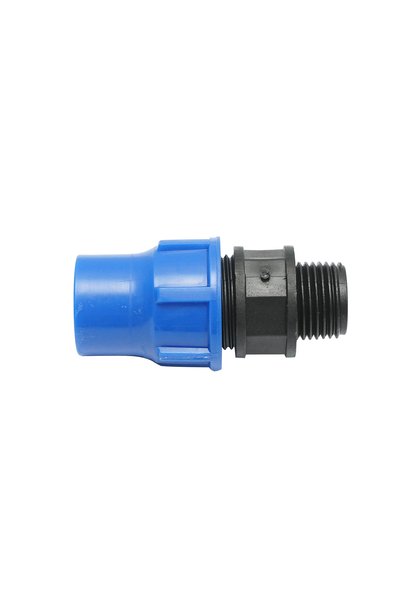 UTB Mufa imbinare tub picurare cu filet exterior D20mmx1/2, PN10 pentru siste...