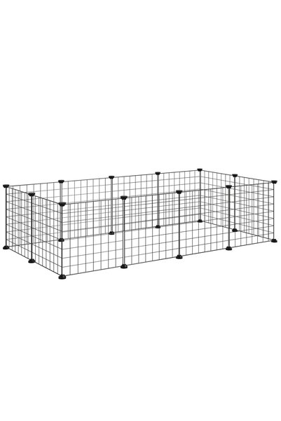 Generic Brand Enclosură de exterior, țarc cu grilaj metalic, flexibil, enclos...