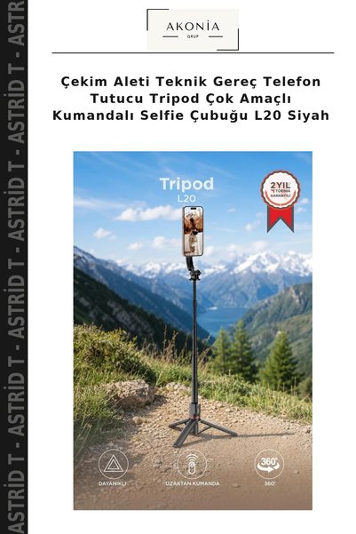 Generic Brand Shooting Tool Technical Equipment Phone Holder Tripod Multi-Pur...