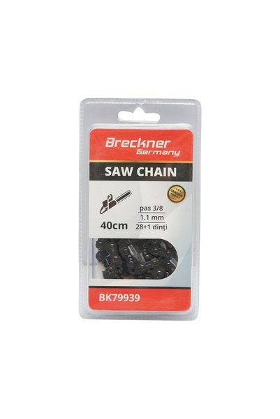 UTB Lant drujba pas 3/8, 28+1 de dinti, 1.1mm, lungime 40cm Breckner Germany