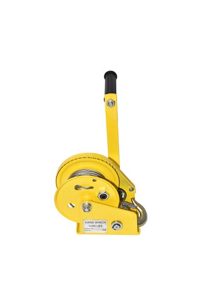 UTB Manual winch 544Kg, steel cable length 5m, wire thickness 4mm