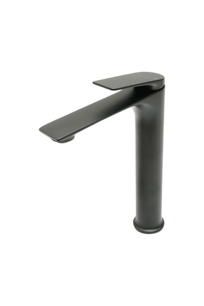 UTB Baterie lavoar baie inalta Premium din cupru, pipa lunga, design rotund, ...