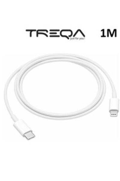 Treqa Καλώδιο Γρήγορης Φόρτισης και Μεταφοράς Δεδομένων 1m Type-C σε Lightnin...