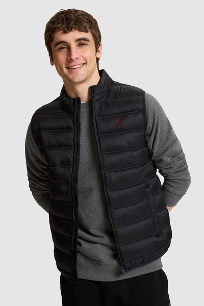 U.S. Polo Assn. Men's Black Vest 50328196-Vr046