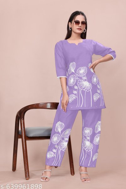 Generic Brand Woman Cord Set, Kurti Set
